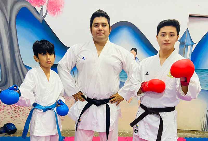 Jóvenes hunucmenses buscan ser parte de la Selección Mexicana de Karate
