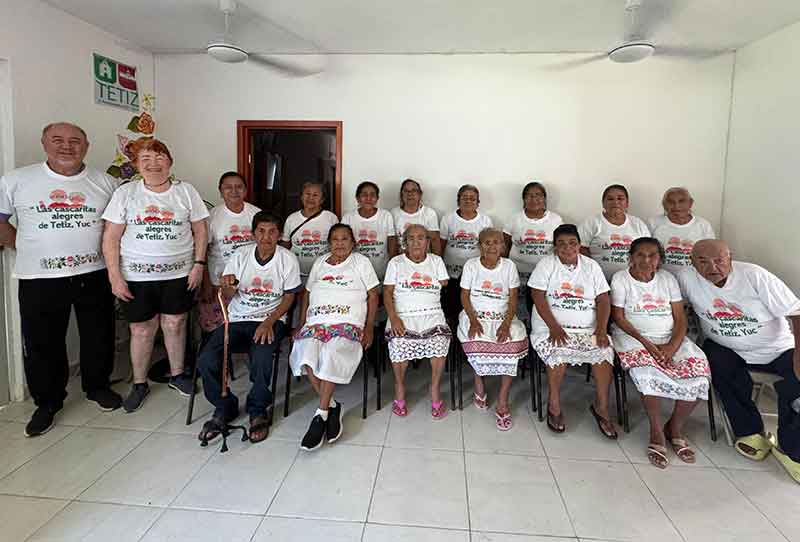 Invitan a adultos mayores de Tetiz a formar parte de «Las Cascaritas Alegres»