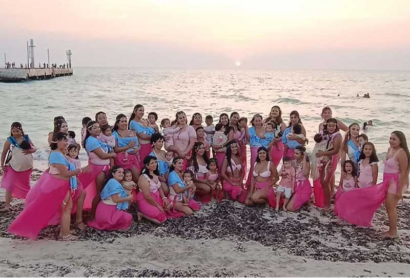 Danza con Bebés en las Playas de Celestún