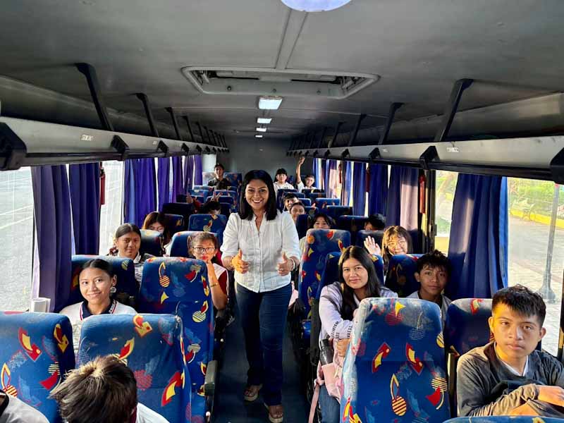 Estas son las nuevas rutas de transporte público para estudiantes en Hunucmá
