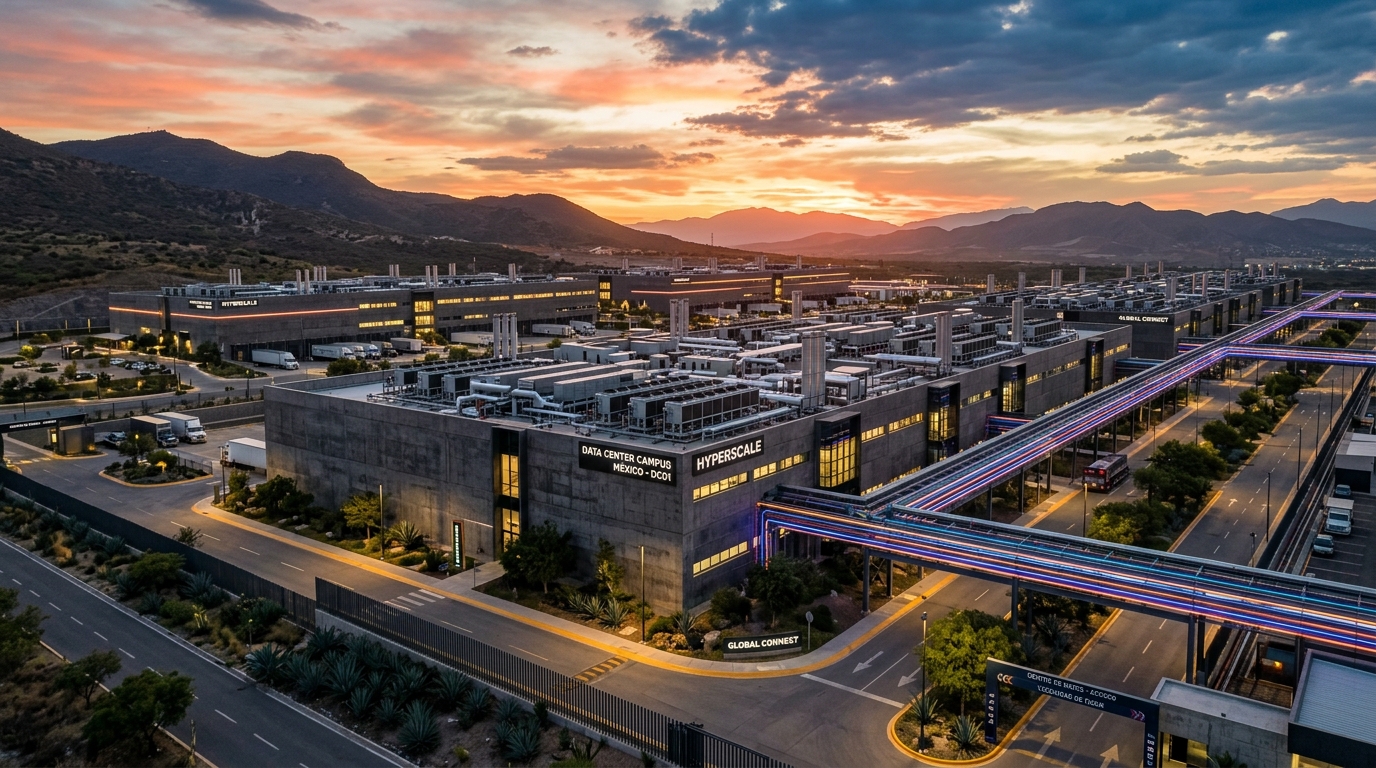 Querétaro consolida el clúster hiperescala de México: Más de 74,000 millones de pesos en centros de datos retan a la red eléctrica y al agua del Bajío