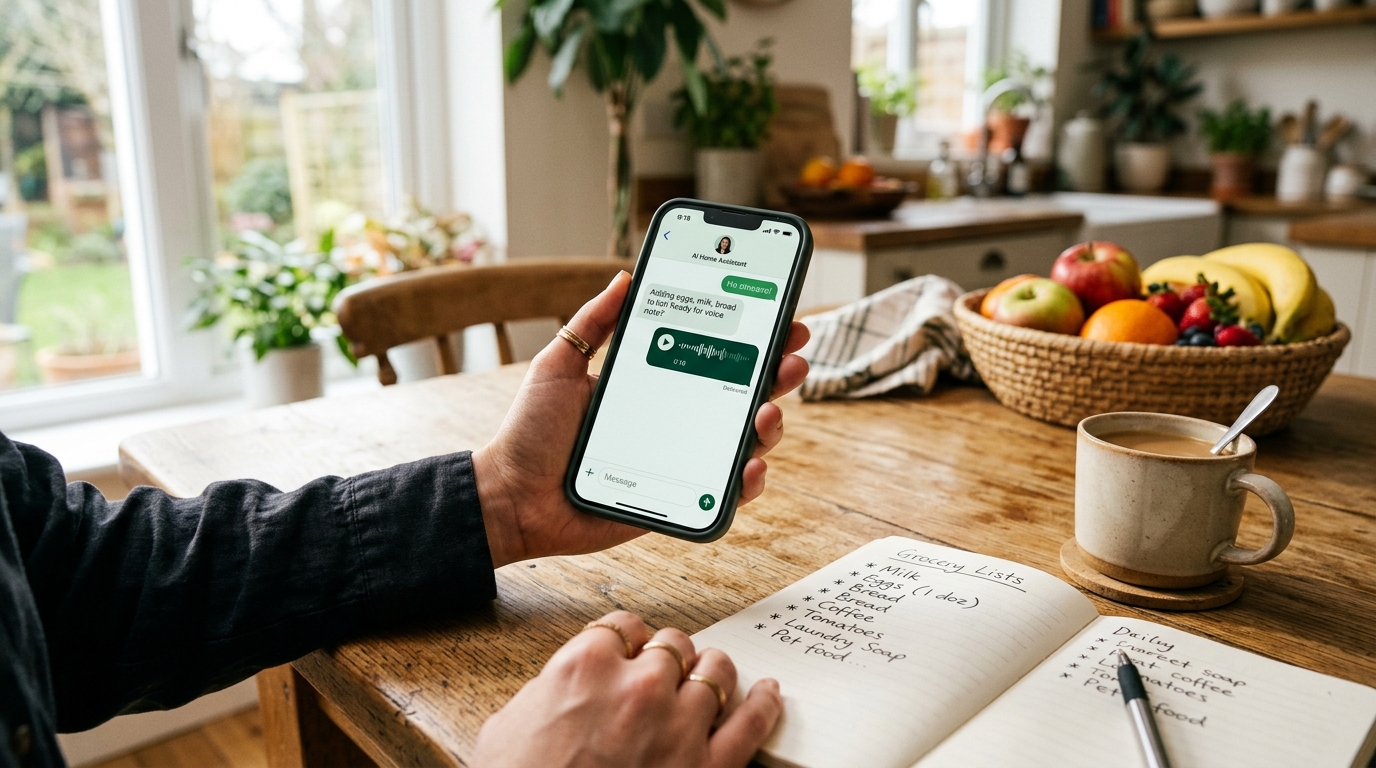 La Inteligencia Artificial en WhatsApp resuelve tareas de la casa
